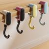 Desk Hook Adjustable Tightness Versatile Plastic Wall Hook Punching Free Traceless Foldable Portable