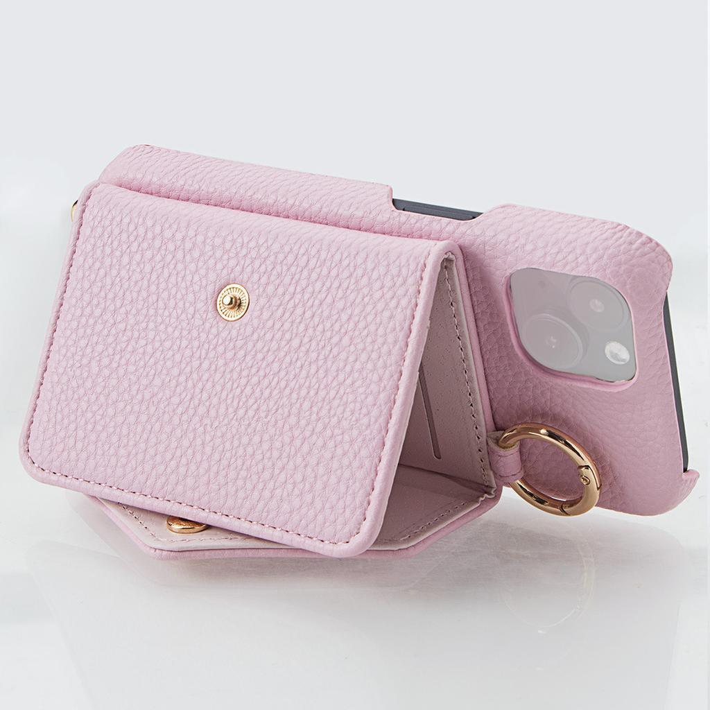 Чехол для телефона из искусственной кожи для IPhone 15 14 Plus 13 12 11 Pro Max с длинной сумкой через плечо на шнурке, противоударный чехол, с зеркалом