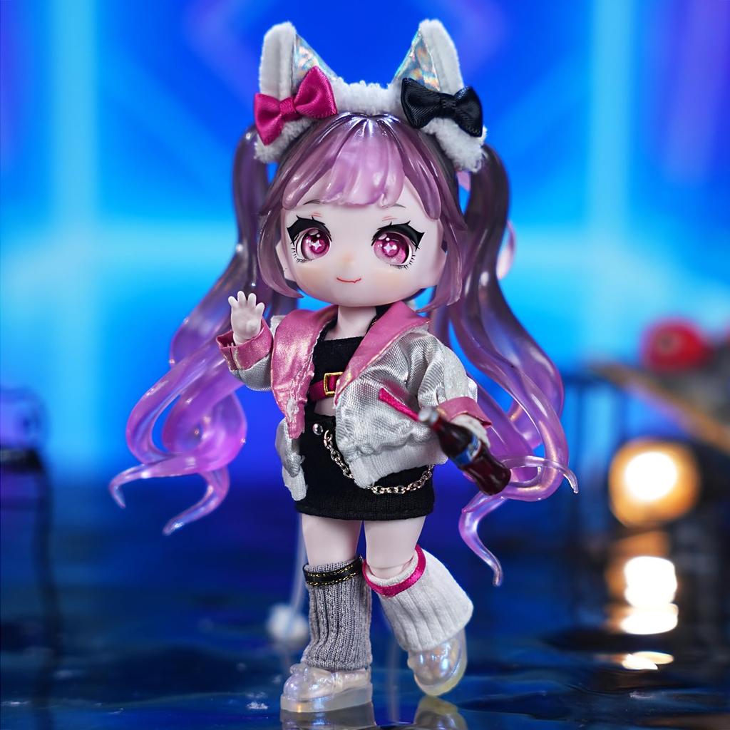 ICY Fortune Days 13см BJD Кукла Кукла в стиле аниме Идеально подходит для DIY и куклы - Набор, Подарки, Украшение, Упражнения, Коллекции, Для девочек 8+