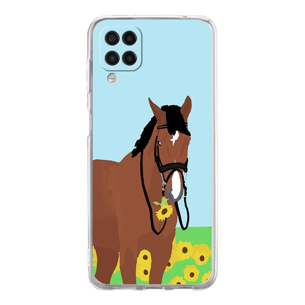 Чехол для телефона Samsung Galaxy A13 A51 A71 A21S A12 A11 A31 A52 A41 A23 A53 A73 A32 5G A03S Чехол Фредерик Великая красавица конь