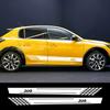 2 шт. Полосы-наклейки на пороги боковые двери автомобиля Для Peugeot 208 gt Тюнинг Автоаксессуары Линейная графика Виниловые ПВХ наклейки