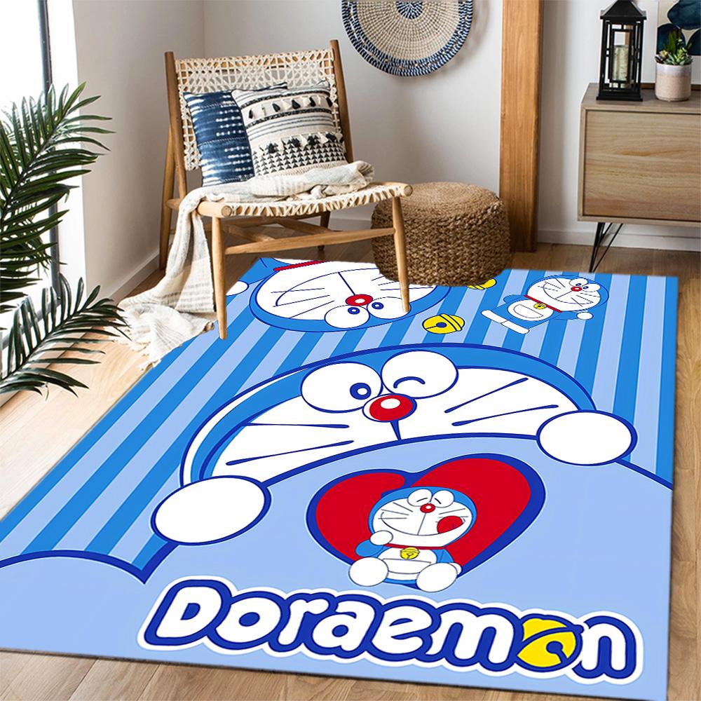 Doraemon Adventure Carpet Suitable for Hallway Study room Game Room Entryway Anti-slip Rug Office home decor Gift for Festivals