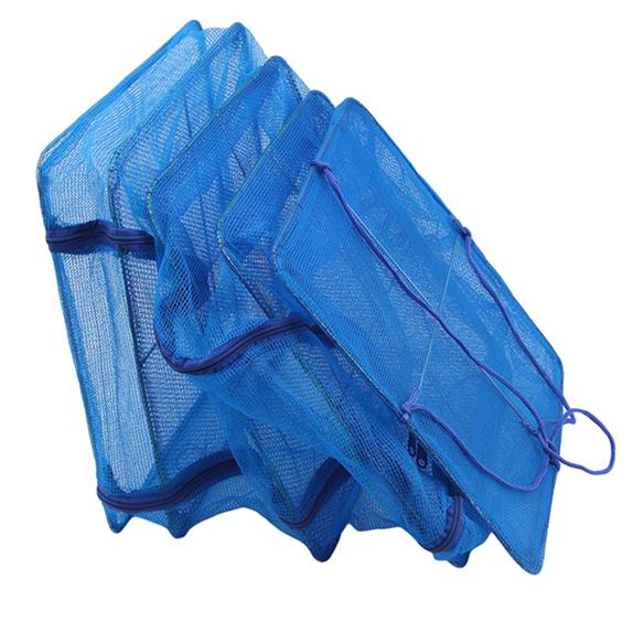 Foldable 4 Layers Drying Fishing Net Rack Hanging Vegetable Fish Dishes Dryer PE Hanger Fish Fishing Net Fishing Accessories