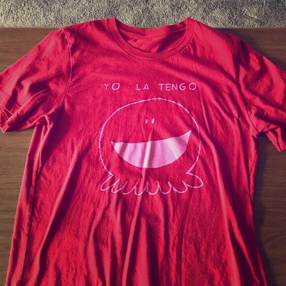 SALE Yo la Tengo Octopus Shirt red shirt unisex full sizes Unisex T-Shirt