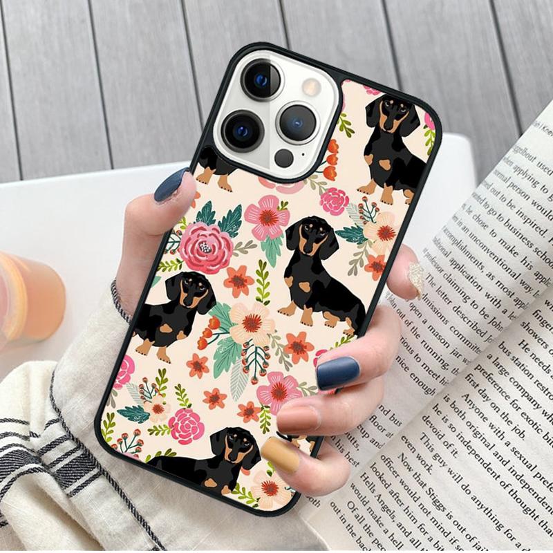 Чехол для телефона с рисунком таксы Дакехунда для iPhone 17 Air 16 15 14 12 13 PLUS 11 PRO MAX Чехол Fundas Shell coque