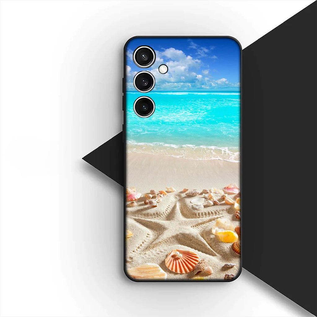 Чехол для Xiaomi Redmi Note 12 11 10 A3 Pro 10A 10C 12C Note12 5G 4G Корпус Чехол для телефона Горный Морской Волна Пляж Путешествие Пейзаж