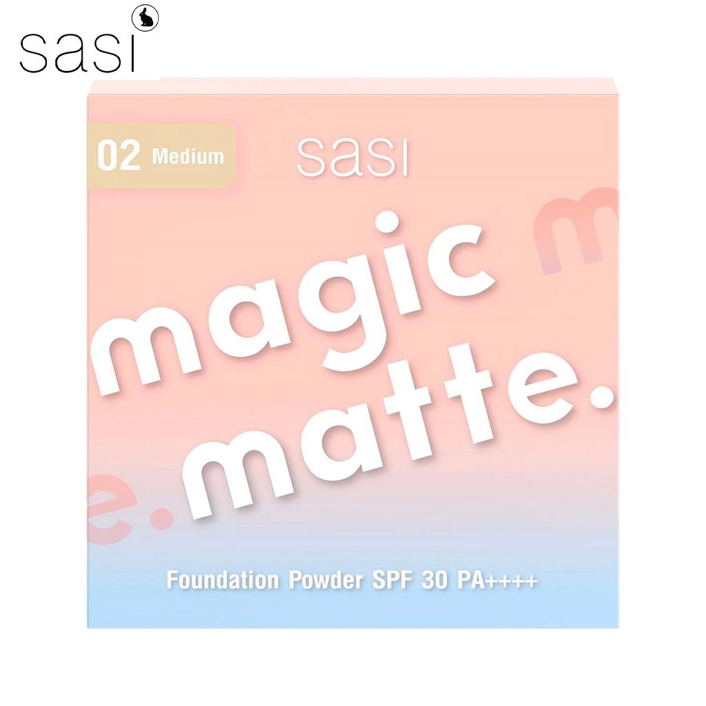 SASI Матовая тональная пудра Magic 8,5 г. нет. 01 - 03 - Тайская косметика