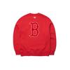 New MLB Base Logo Sweatshirt Unisex Red 3AMTB0716-43RDS