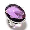 Amethyst Gemstone 925 Sterling Silver Gift Jewelry Ring Size 9