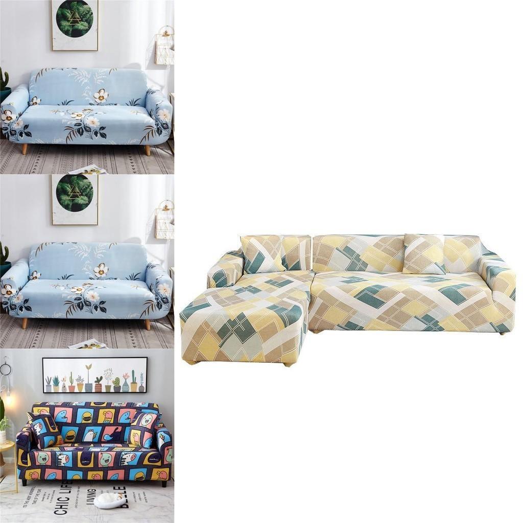 Эластичный чехол на диван, накидка, мягкий для секционного дивана в гостиную