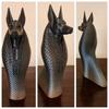 Статуя египетского бога Анубиса, 3D-печатная древнеегипетская таинственная статуя бога-хранителя, Статуя-декорация для любителей домашних животных, Собака