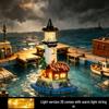 Набор для сборки «Лесная бревенчатая хижина и ветряная мельница» Lego для детей (международный)