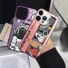 Аниме Чехол Астронавт для iPhone 17 Pro Max 14 15 Plus 12 Air 13 Pro 16 XS 11 XR Задняя Крышка Телефона