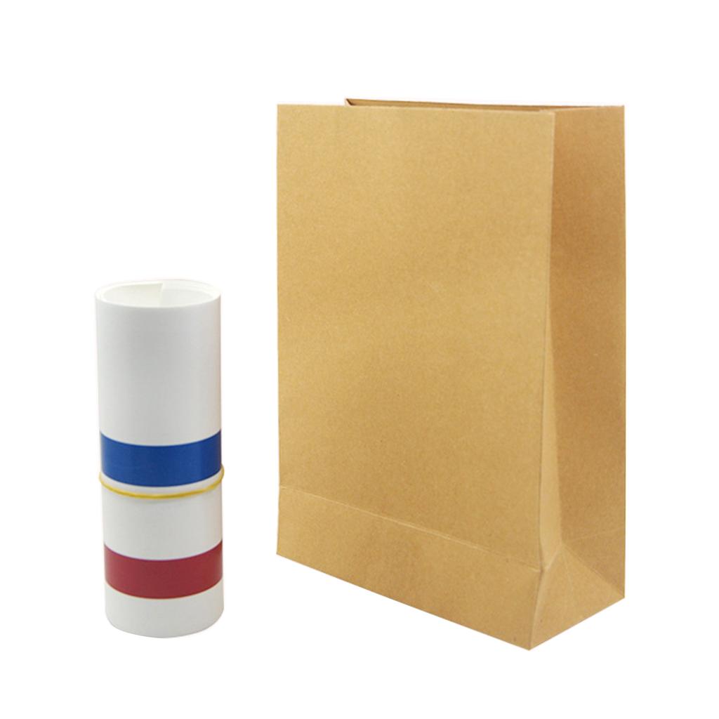 Magic Tricks Set Kids Toy for Birthday & Christmas Gifts Appearing Big Straw from Paper Bag Portable Easy To Operate