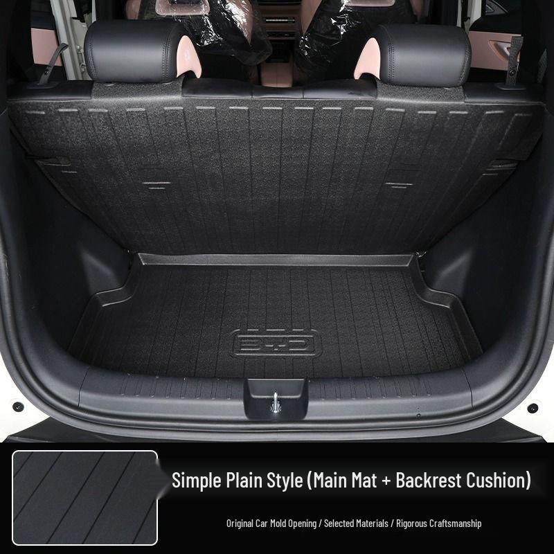 Коврик в багажник BYD Seagull из ТПЭ - Стильное украшение салона автомобиля, задний отсек