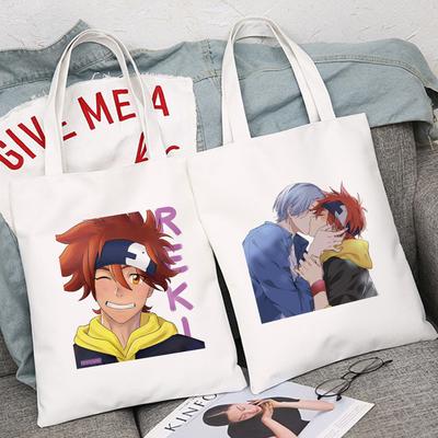 SK8 The Infinity Yaoi Anime Shopper Сумки для покупок Большая сумка Сумка на плечо Большая вместительная складная хлопковая эко-сумка