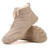 Cross-border Winter Five-finger Cotton Shoes High-top Snow Boots Piled and Thickened To Keep Warm, Non-slip and Anti-splashing Water, Hiking