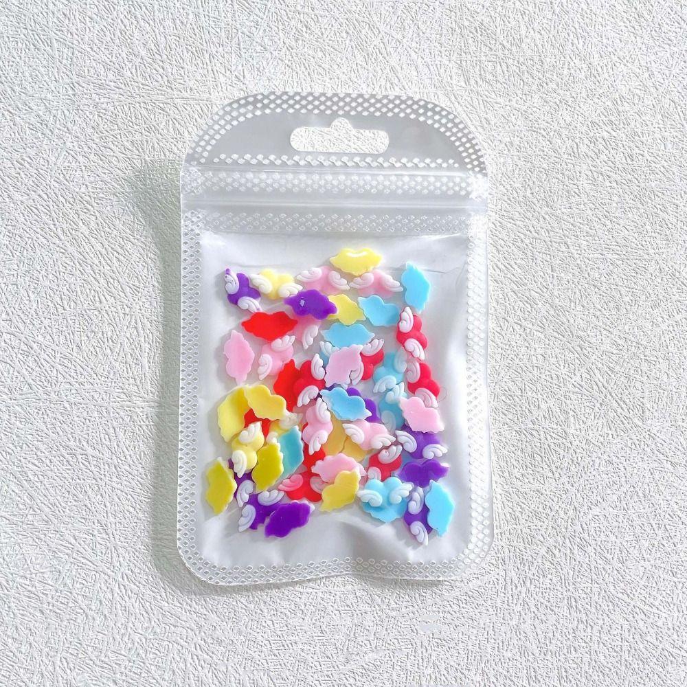 Accessories Nail Ornament Nail Rhinestones Nail Jewelry Heart Nail Decorations 3D Nail Art Drills