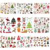 Christmas Sticker Patch Diy Heat Transfer Christmas Gift Stripes Diy Accessory Sticker Heat Press Appliqued My First Christmas