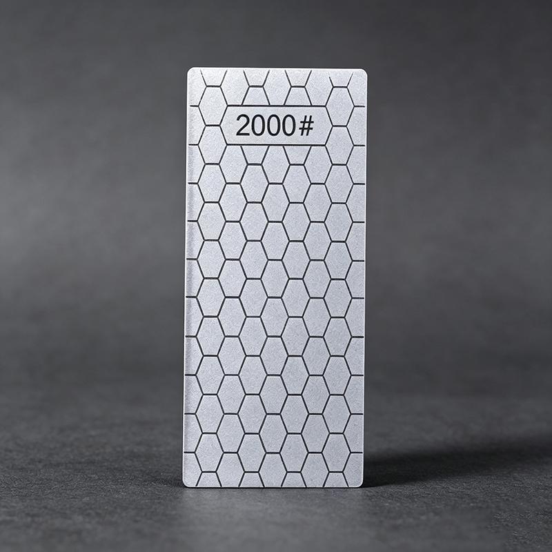 (зернистость 400/600/800/1000/1200) Сотовая алмазная точильная плита, точильный камень с противоскользящей основой, инструменты для заточки для уличной кухни
