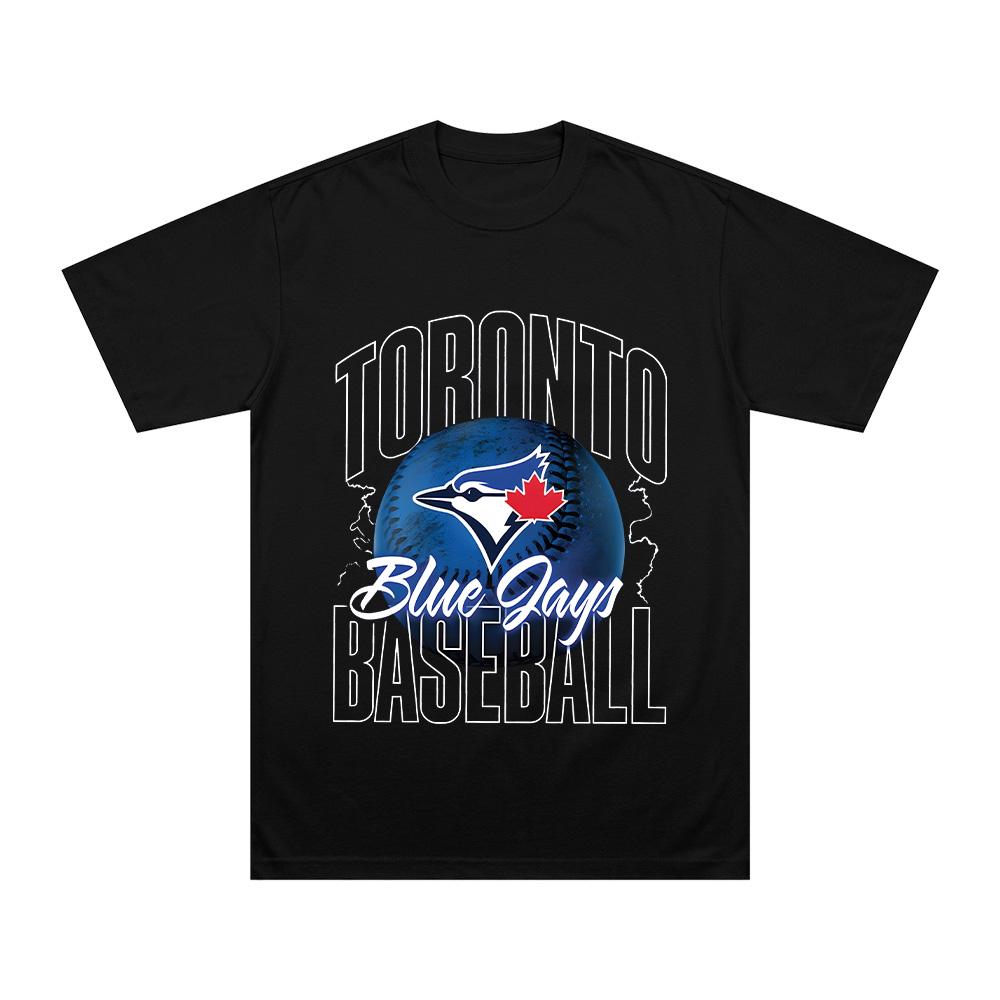Футболка Fanatics Blue Jays Подарок фанату Blue Jays Футболка Унисекс С коротким рукавом Летняя Хлопок Дышащая Спортивная одежда - Мужская...