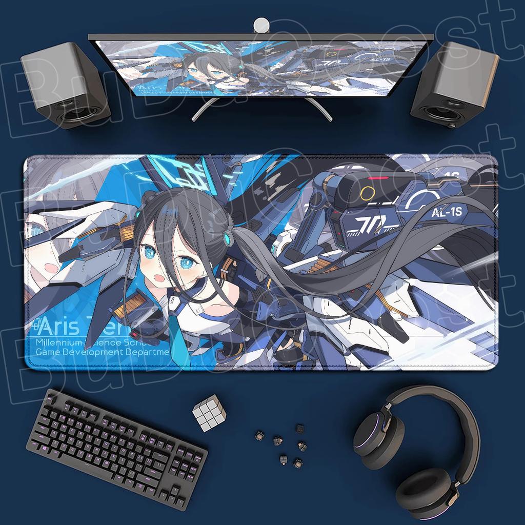 Новая игра Blue Archive Милая девушка Тэндо Алис Коврик для мыши HD Печать Ноутбук Резиновый Офисный коврик PC Игровые аксессуары Большой ковер для стола