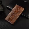 Флип-чехол из натуральной кожи с узором под страуса для Infinix Hot 20 20i 30 30i 40 40i 50 50i 60 60i Pro Plus Play NFC Чехлы с отделениями для карт