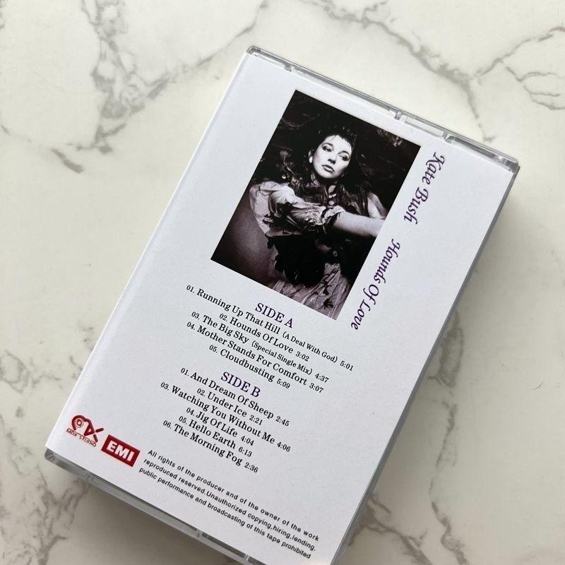 Kate Bush Music Tape Hounds of Love Album Running up That Hill(A Deal With God)Cassettes Cosplay Walkman Recorder Soundtrack Box