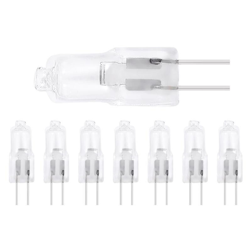 Лампа галогенная A84E-12V 20W, теплый белый свет, цоколь bi-pin, 8 шт.
