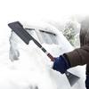 3 в 1 Автомобильная лопата для снега Универсальная разборная щетка для снега Переднее лобовое стекло Скребок для льда Щетка для разморозки для автомобиля Транспортного средства Снегоходов