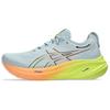 Gel Nimbus 26 Paris Women Sneakers Blue Cool-Grey Safety-Yellow 1012B743-750