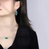 Sace Gems Классические серьги из медного сплава с цирконием, кулон, ожерелье, комплекты ювелирных изделий, подарки для свадебной вечеринки