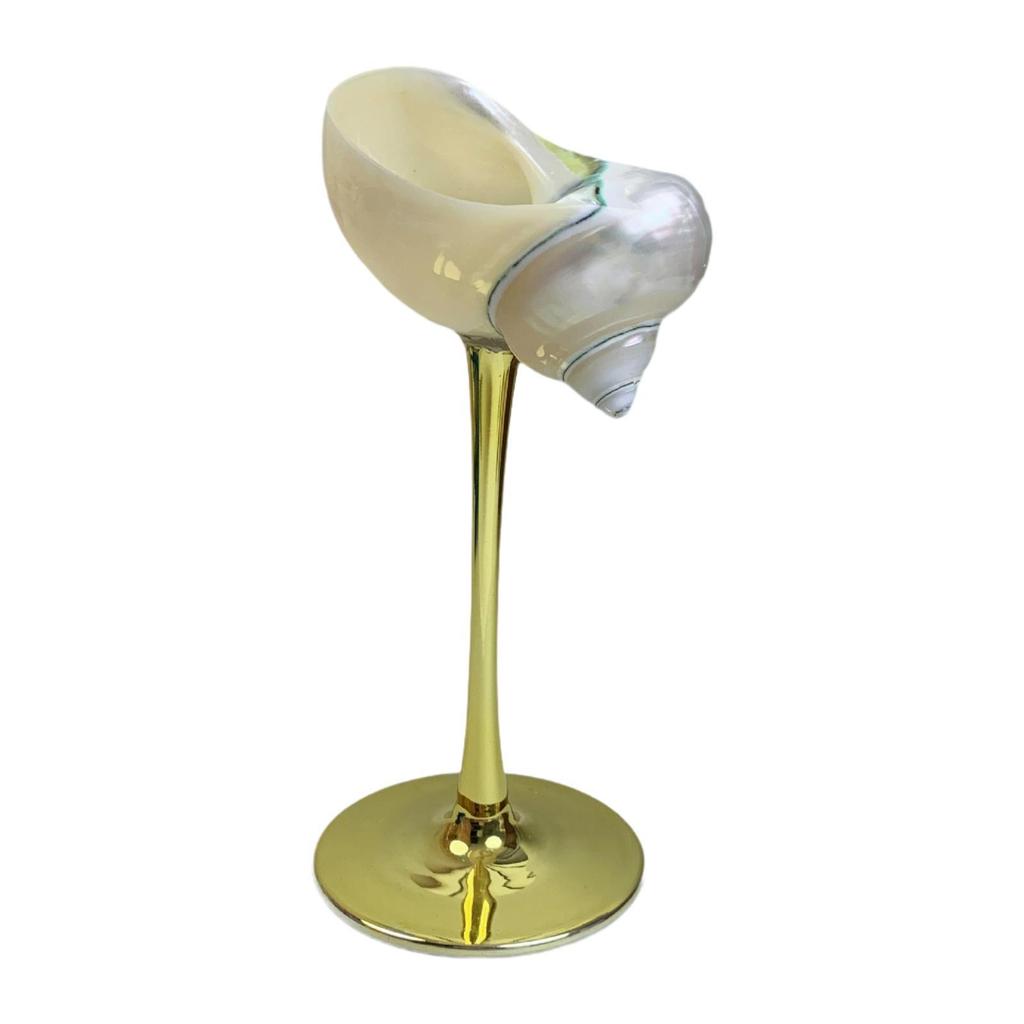 Conch Shell Champagne Glass Cup Home Decor Champagne Cup Goblet for Women Men Ad