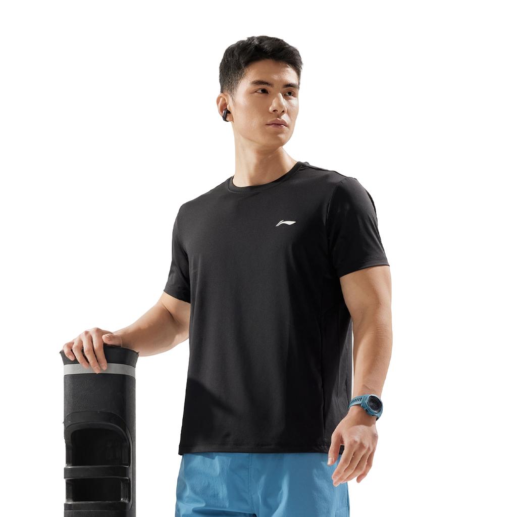 Мужская футболка Li Ning Fitness Series Черная ATSV361-2