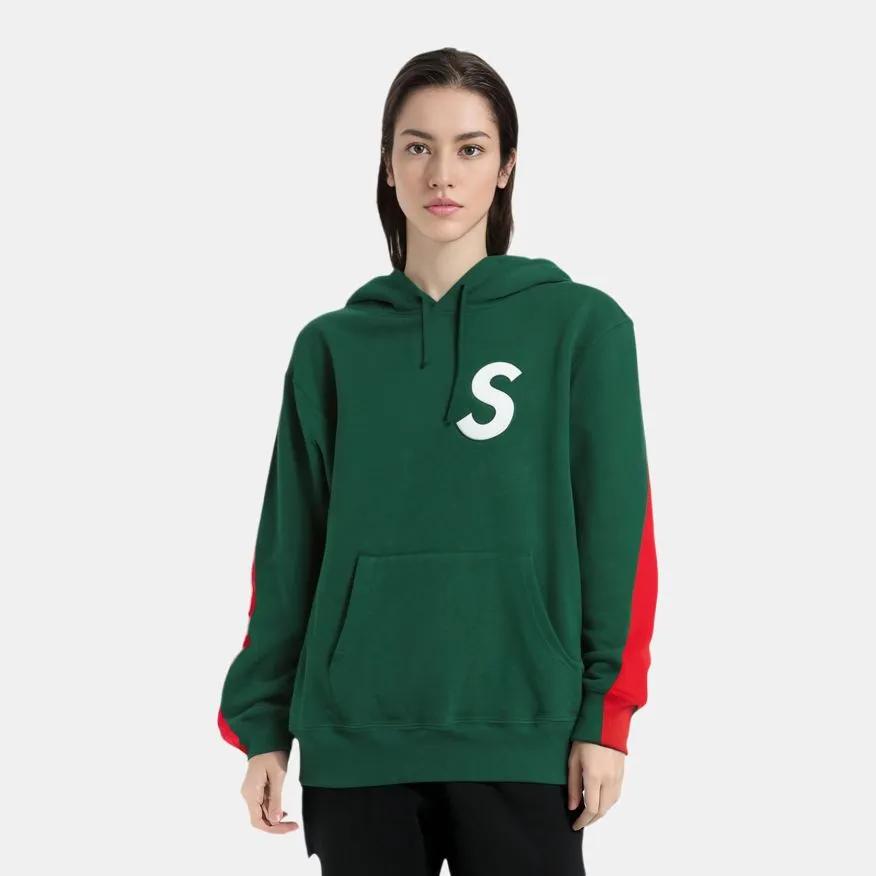 Supreme S Logo Split Hooded Sweatshirt (Unisex) Sweatshirts SUP FW21 204