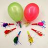 50 ШТ. Разноцветные дудочки-язычки, свисток, дующий дракон с шариком, для детского дня рождения, сувениры для вечеринки, украшение, детские игрушки, принадлежности