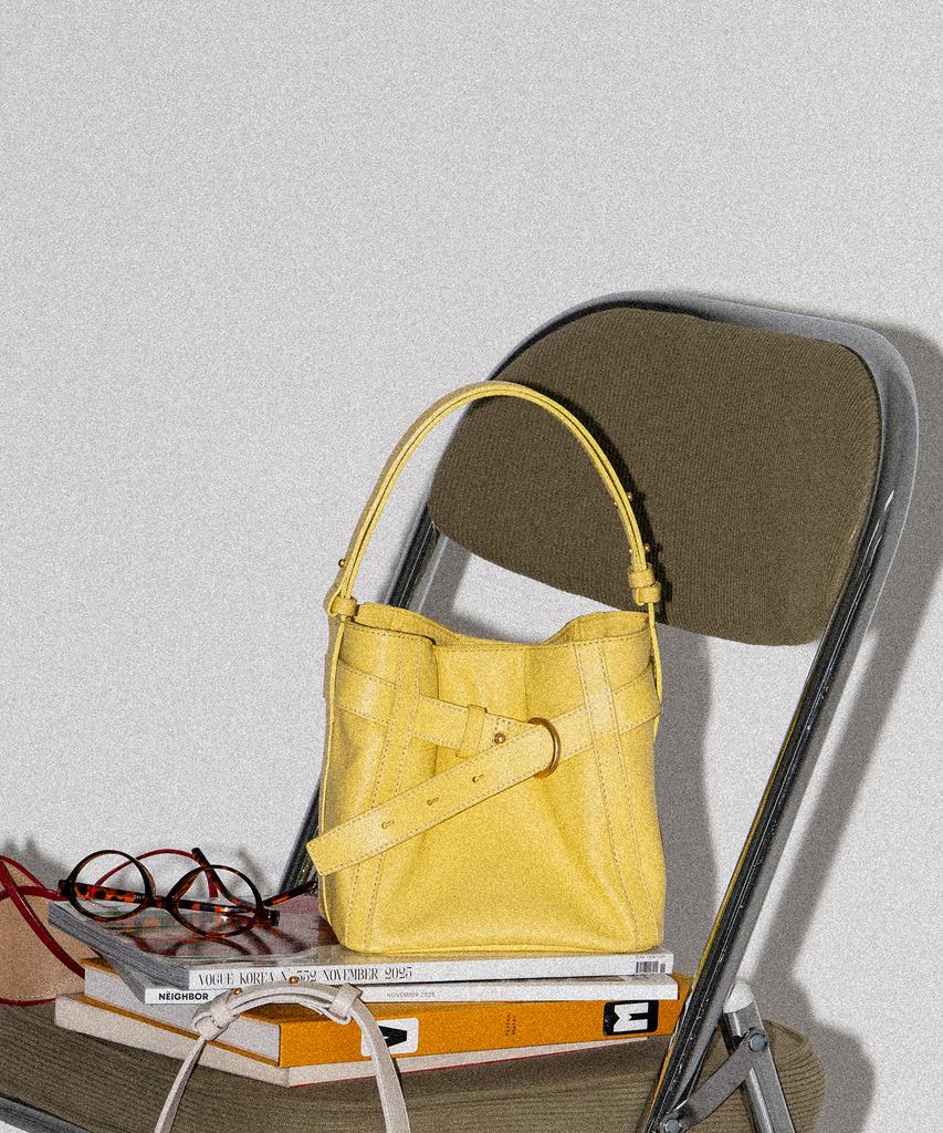 5D5Seoul Amelia Bucket Bag_Butter