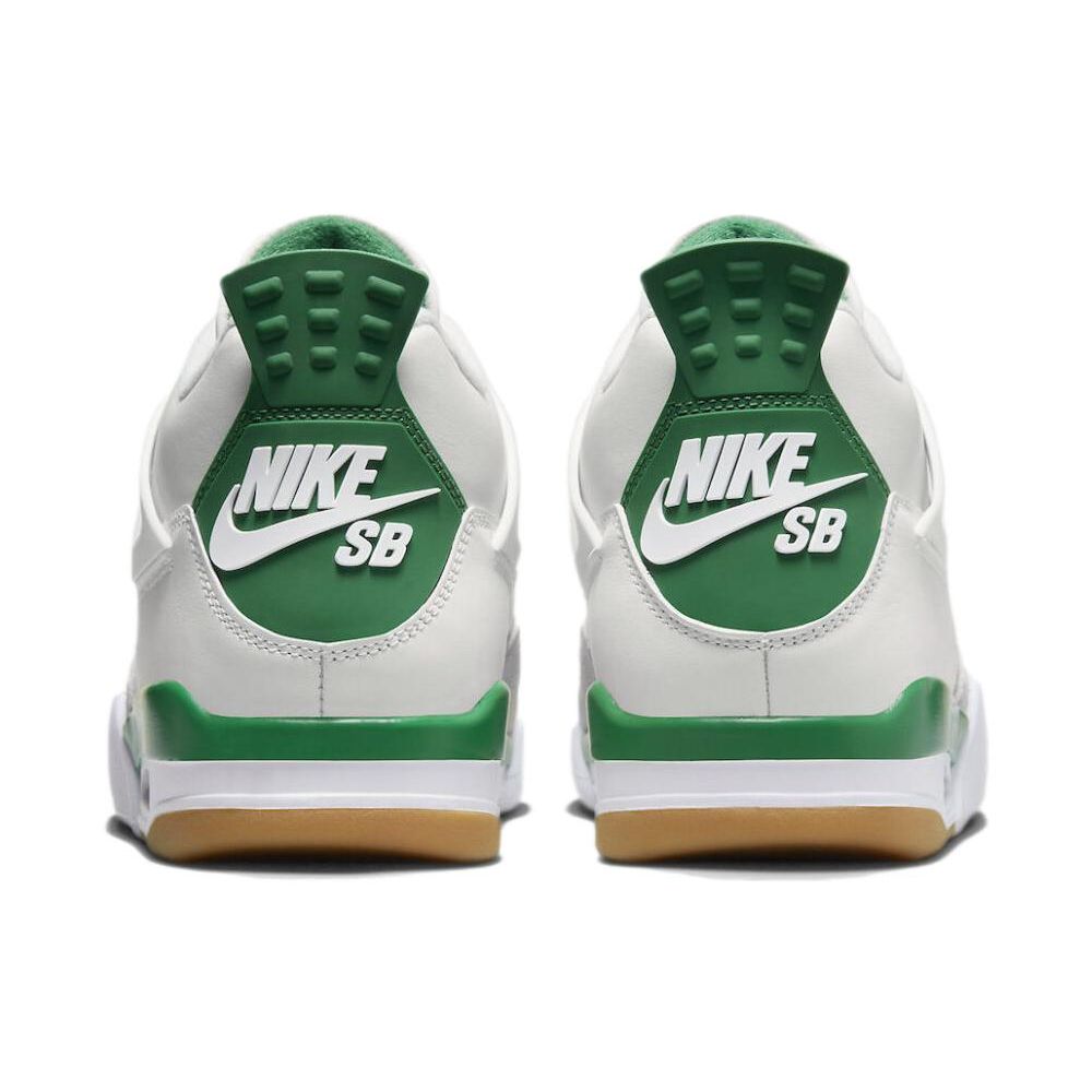 Air Jordan 4 Retro SP Pine Green Unisex Sneakers White Sail Neutral-Grey DR5415-103