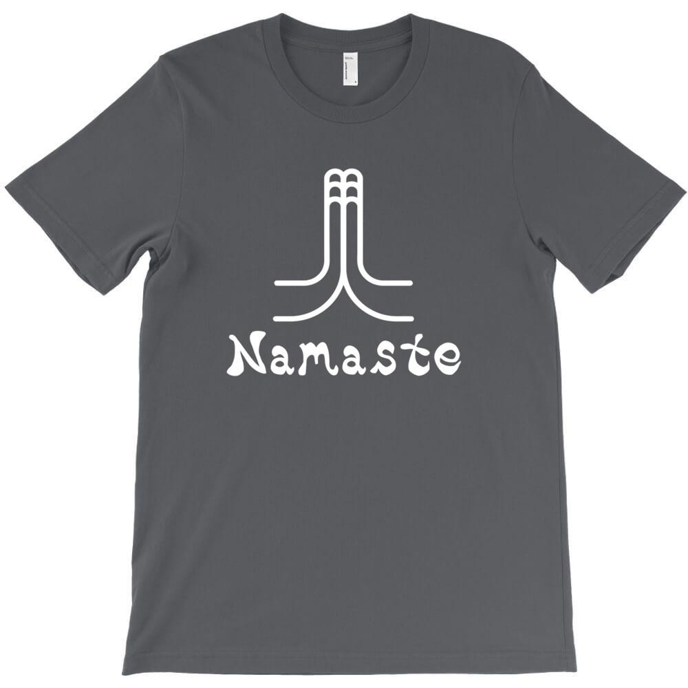 Namaste T Shirt Print For Man Short Sleeved Tees Pre Cotton Tops Short Sleeve Tees The