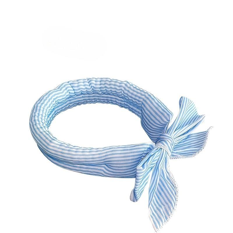 Dog Cat Cooling Neck Wrap Reusable Ice Scarf Anti-heatstroke Accessory for Outdoor Walking