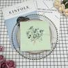 20pcs/Pac 33*33cm 2-Ply Disposable Party Napkin Floral Pattern