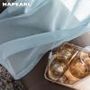 1 шт. NAPEARL Простой Элегантный Тюлевый Прозрачный Шторный Однотонный Экран для Окна для Гостиной Спальни Домашнего Декора