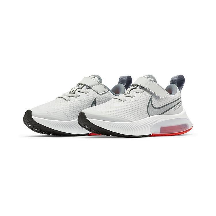Nike Air Zoom Arcadia Амортизация Устойчивость к истиранию Дышащие Низкие Беговые кроссовки Серый Дети Возраст 3 7 лет CK0714-011