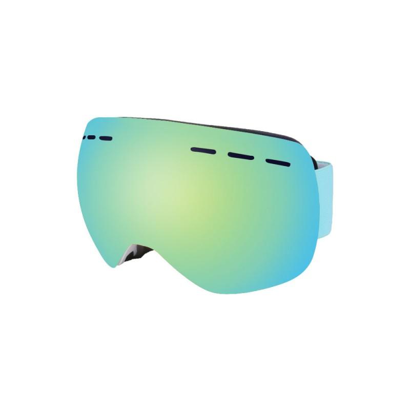 Double-Layer Anti-Fog Ski Goggles With Wide Spherical Lens Adults Windproof Snow Sports Eyewear Compatible Prescription