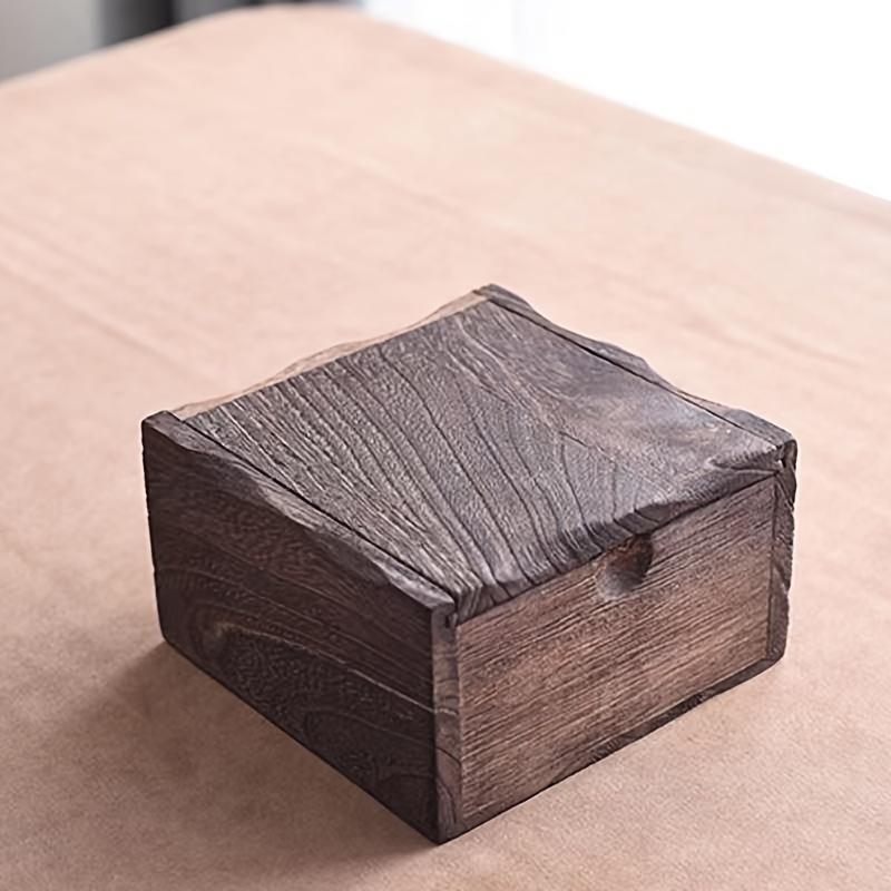 1 шт. Деревянная шкатулка для хранения ювелирных изделий, Деревянная коробка для хранения, Многофункциональная коробка для хранения