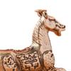Латунная фигурка лошади Китайский фэн-шуй Маленькая скульптура для стола Гостиная Домашний офис