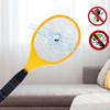 Mosquito Electric Racket Fly Swatter Fryer Flies Cordless Battery Power Bug Zapper Insects Kills Night Baby Sleep Protect Tools