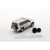 BM CREATIONS 1/64 Scale Toyota Land Cruiser Prado LC95 Silver (LHD) Finished Product