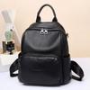 Cowhide Women's Backpack, Large-capacity Versatile Fashion Travel Schoolbag, Soft Leather Large-capacity Women's Bag