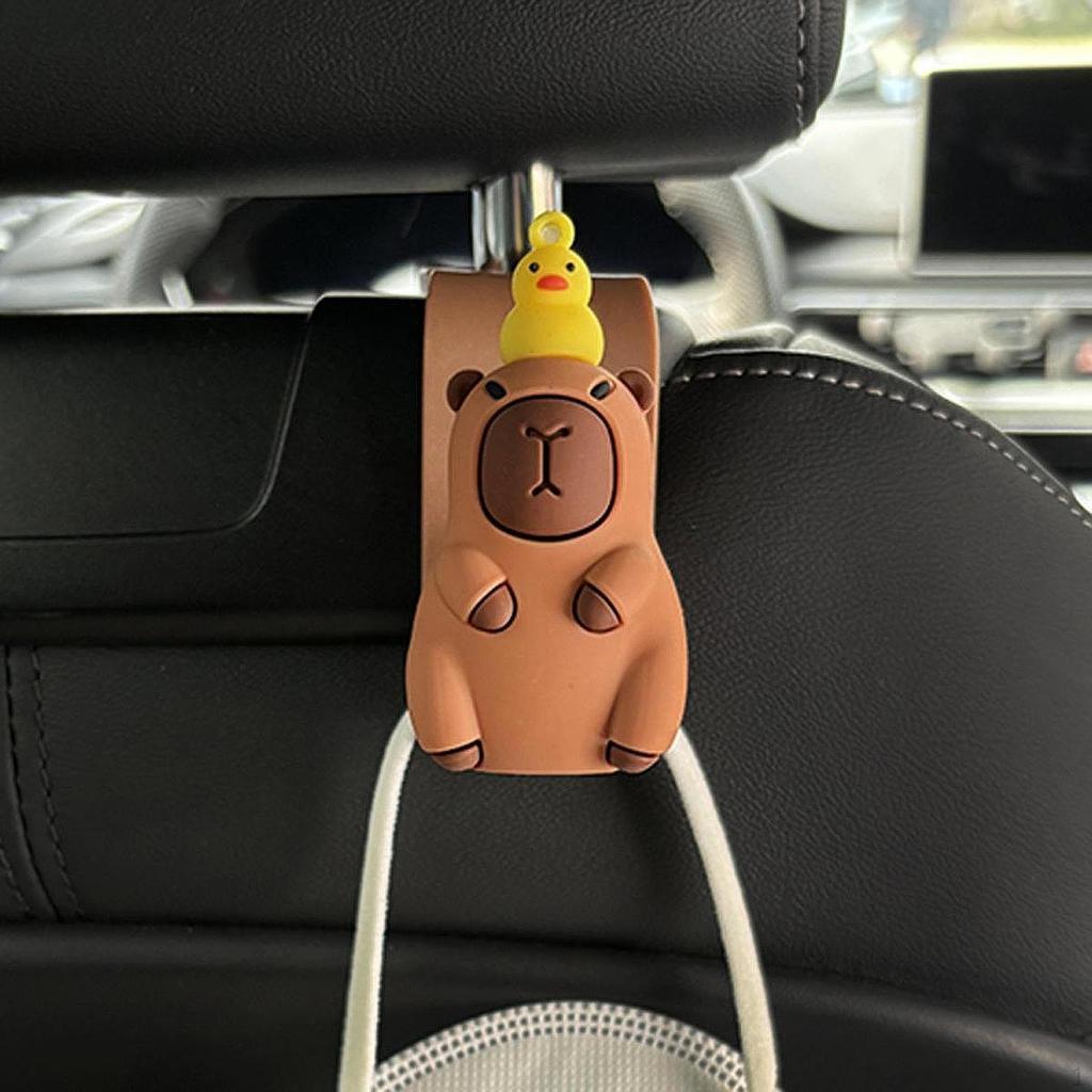 Car Seat Headrest Hook Vehicle Back Hanger Multifunctional Sturdy Storage Organizer for Grocery